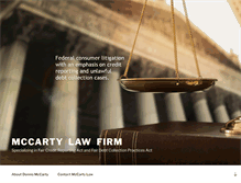 Tablet Screenshot of dennismccartylaw.com